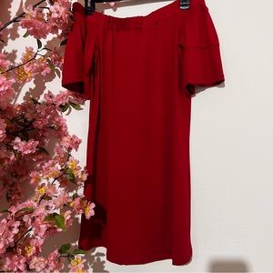 ❤️ Off Shoulder Red Dress ❤️